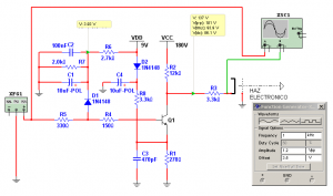 Fig.1 Amplificador de color del DEWO VPH9720